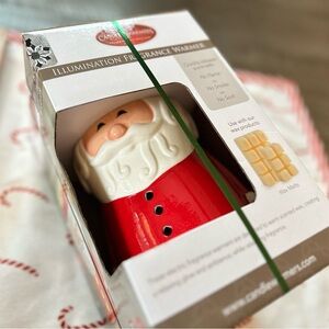 Candle Warmers Santa Electric Table Top Fragrance Warmer with Wax Melts